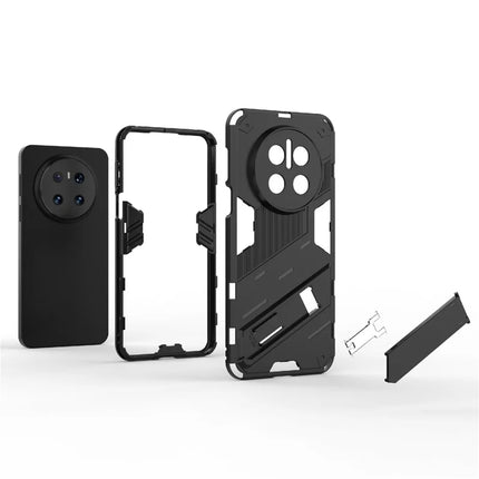 For Huawei Mate 70 Case PC + TPU Shockproof Phone Cover with Kickstand