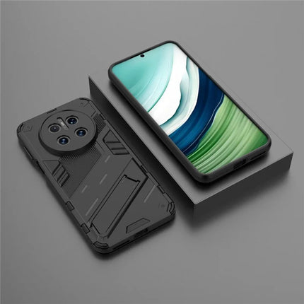 For Huawei Mate 70 Case PC + TPU Shockproof Phone Cover with Kickstand
