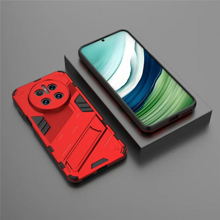 For Huawei Mate 70 Case PC + TPU Shockproof Phone Cover with Kickstand