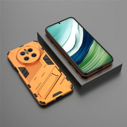 For Huawei Mate 70 Case PC + TPU Shockproof Phone Cover with Kickstand