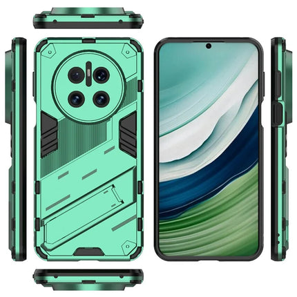 For Huawei Mate 70 Case PC + TPU Shockproof Phone Cover with Kickstand