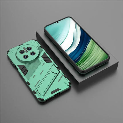 For Huawei Mate 70 Case PC + TPU Shockproof Phone Cover with Kickstand
