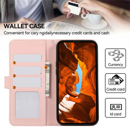 For Samsung Galaxy A56 5G Case RFID Blocking Flip Leather Phone Cover