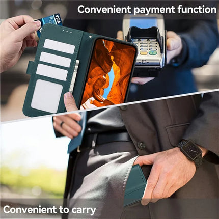 For Samsung Galaxy A56 5G Case RFID Blocking Flip Leather Phone Cover