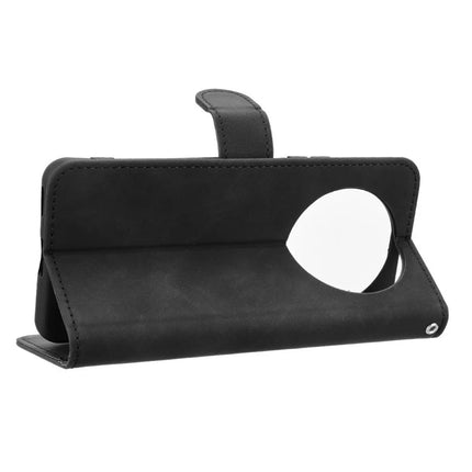 For Honor X60 5G Leather Case Skin-Feel Anti-Drop Wallet Flip Phone Cover