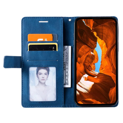 For Samsung Galaxy A36 5G Case Imprinted Lines PU Leather Splicing Wallet Phone Cover