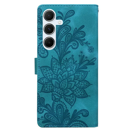 For Samsung Galaxy A16 5G  /  4G Case Imprinted Lace Flowers PU Leather Wallet Phone Cover