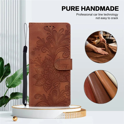 For Google Pixel 9 Pro  /  Pixel 9 Case Imprinted Lace Flowers PU Leather Wallet Phone Cover