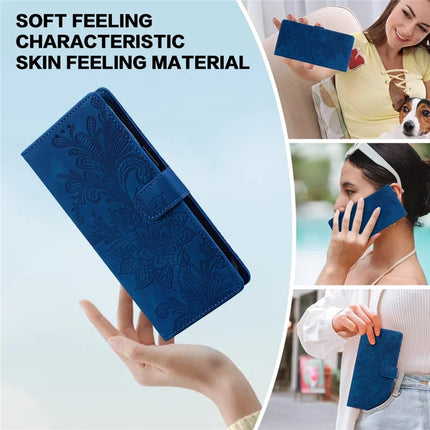 For Google Pixel 9 Pro  /  Pixel 9 Case Imprinted Lace Flowers PU Leather Wallet Phone Cover
