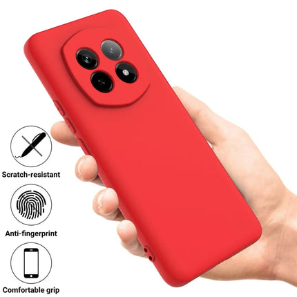 For Realme P2 Pro 5G Case Liquid Silicone Phone Back Cover with Hand Strap