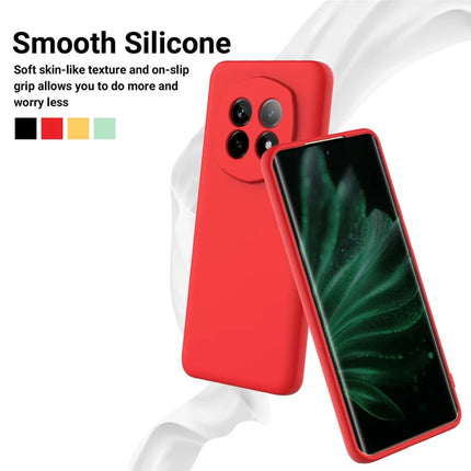 For Realme P2 Pro 5G Case Liquid Silicone Phone Back Cover with Hand Strap