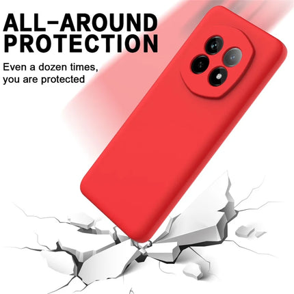 For Realme P2 Pro 5G Case Liquid Silicone Phone Back Cover with Hand Strap
