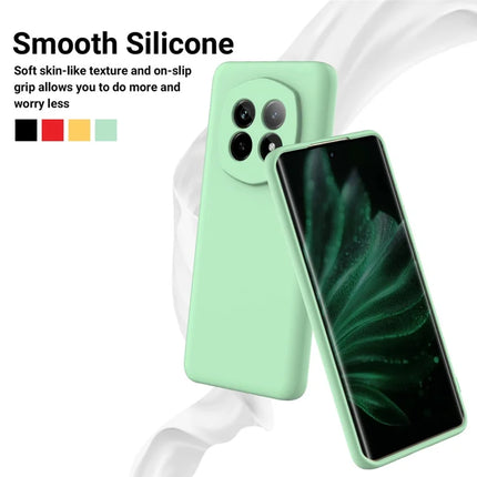 For Realme P2 Pro 5G Case Liquid Silicone Phone Back Cover with Hand Strap