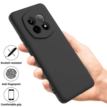 For Realme P2 Pro 5G Case Liquid Silicone Phone Back Cover with Hand Strap