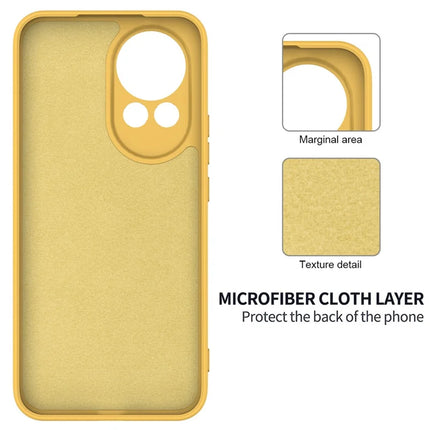 For Huawei nova 13 5G Case Liquid Silicone Phone Back Cover with Hand Strap