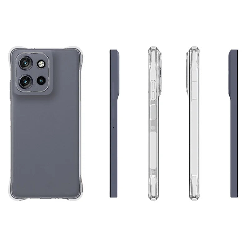 ShopCaseCart Shockproof Premium Motorola Moto G Power (2025) TPU Phone Protective cover Non Slip Transparent Mobile Phone Guard