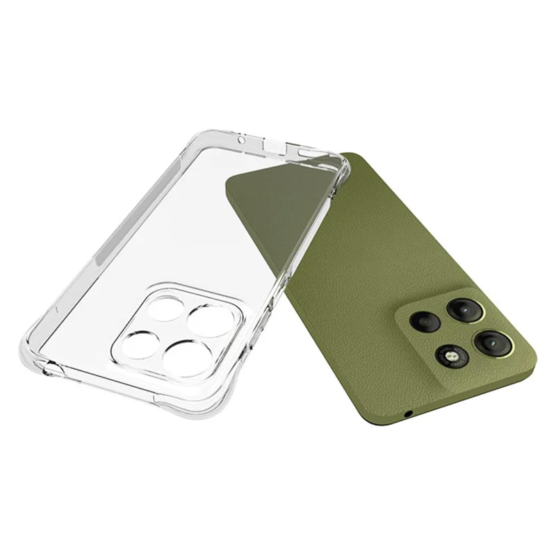 ShopCaseCart Shockproof Premium Motorola Moto G15 4G TPU Phone Protective cover Non Slip Transparent Mobile Phone Guard