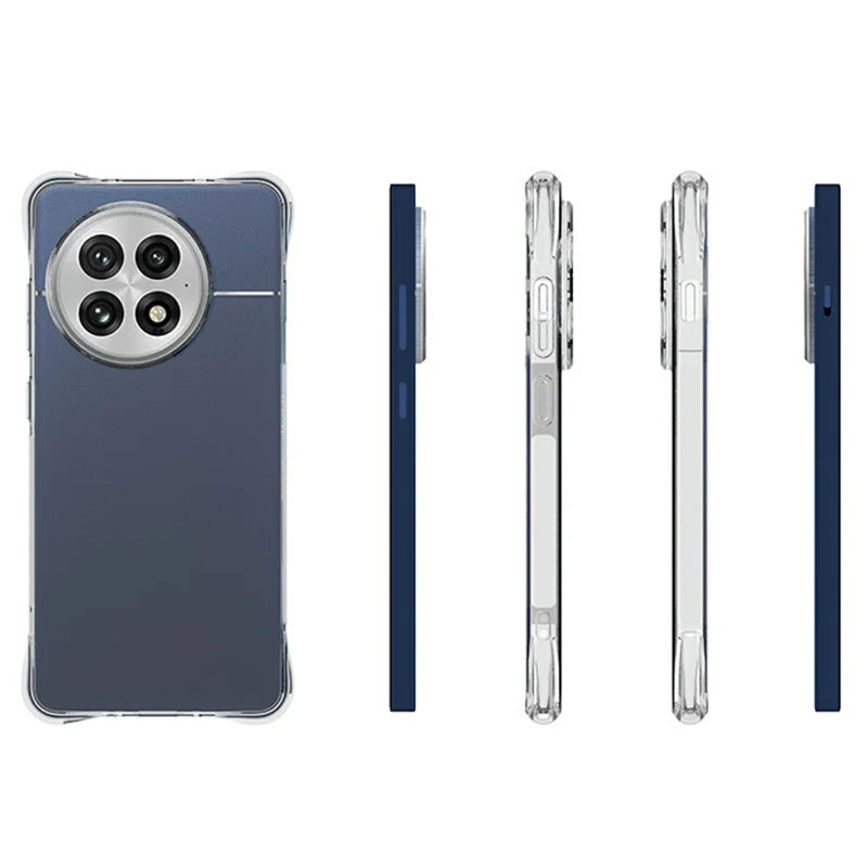 ShopCaseCart Shockproof Premium OnePlus Ace 5 5G / Ace 5 Pro 5G TPU Phone Protective cover Non Slip Transparent Mobile Phone Guard