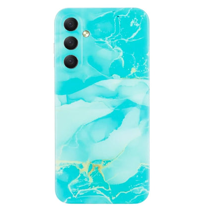 For Samsung Galaxy A26 5G Case Flexible TPU Marble Pattern Phone Cover
