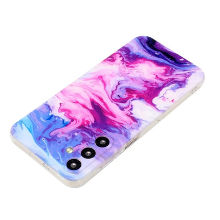For Samsung Galaxy A26 5G Case Flexible TPU Marble Pattern Phone Cover
