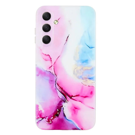 For Samsung Galaxy A26 5G Case Flexible TPU Marble Pattern Phone Cover