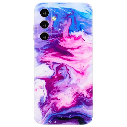 For Samsung Galaxy A36 5G Case Flexible TPU Marble Pattern Phone Cover - Rose