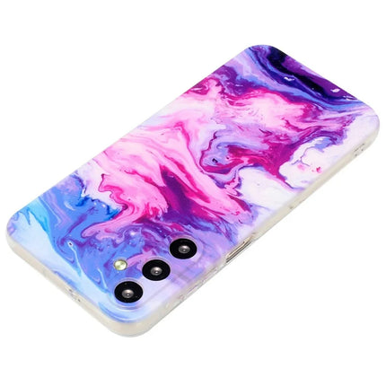 For Samsung Galaxy A36 5G Case Flexible TPU Marble Pattern Phone Cover
