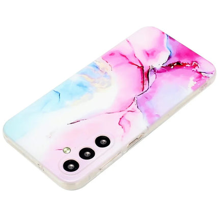 For Samsung Galaxy A36 5G Case Flexible TPU Marble Pattern Phone Cover