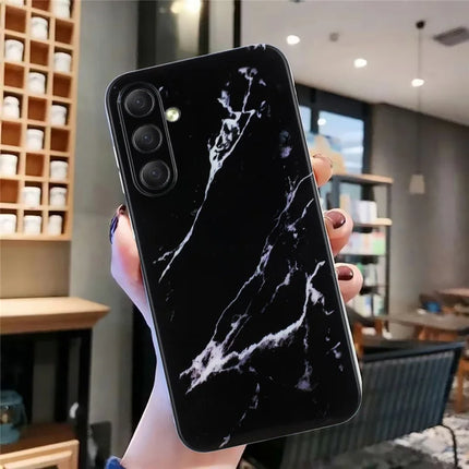 For Samsung Galaxy A36 5G Case Flexible TPU Marble Pattern Phone Cover