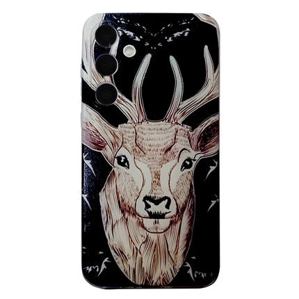 For Samsung Galaxy A36 5G Case Pattern Printing Cell Phone TPU Back Cover - Deer Head