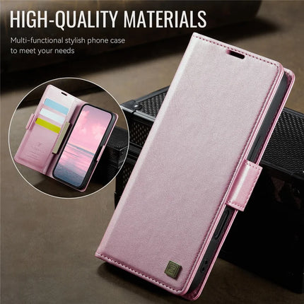 For iPhone 16 Pro Max Case AUTSPACE A11 RFID Blocking Retro Leather Cell Phone Wallet Cover