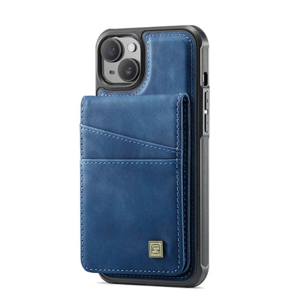 For iPhone 13 6.1 inch Case AUTSPACE A12 Leather Phone Case with Detachable Card Bag