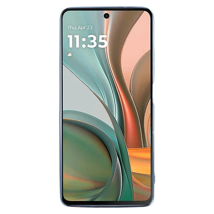KADEM For Motorola Moto G75 5G Case Flower TPU Flexible Gradient Phone Cover