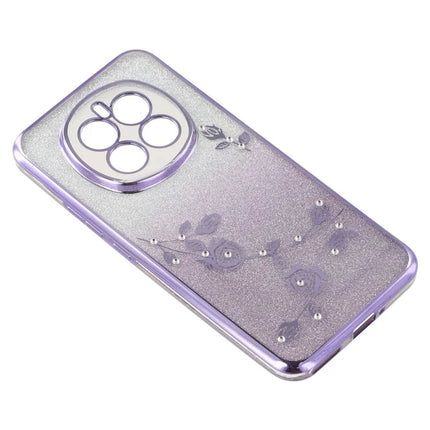 KADEM For Honor Magic7 5G Case Flower TPU Flexible Gradient Phone Cover