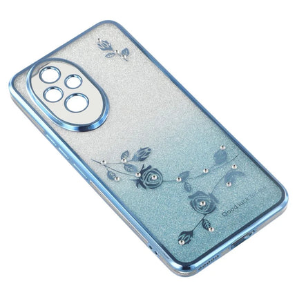 KADEM For Honor 200 5G Case Flower TPU Flexible Gradient Phone Cover