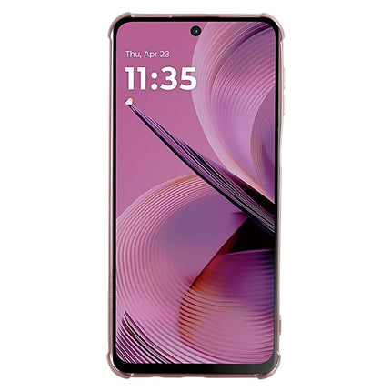 KADEM For Motorola Moto G55 5G Case Flower TPU Flexible Gradient Phone Cover