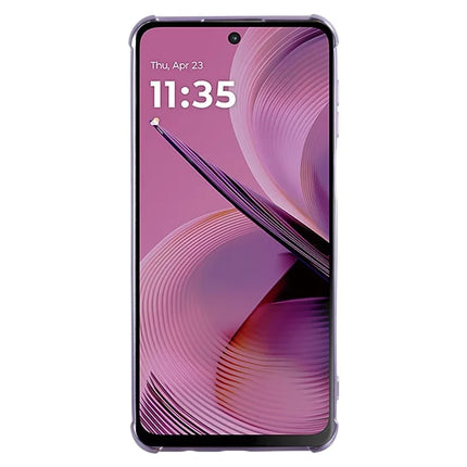 KADEM For Motorola Moto G55 5G Case Flower TPU Flexible Gradient Phone Cover