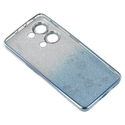 KADEM For OnePlus Ace 2V / Nord 3 5G Case Flower Pattern TPU Gradient Phone Cover with Lanyards