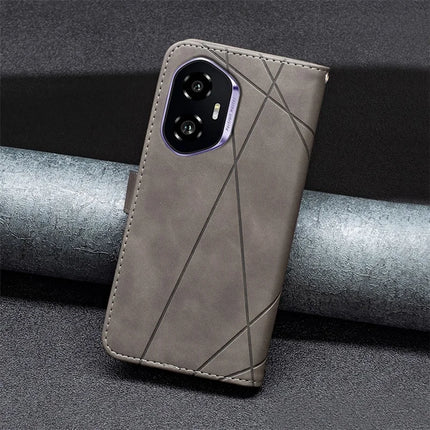 BINFEN COLOR BF05 For Honor 300 Case Leather Phone Cover Wallet Stand