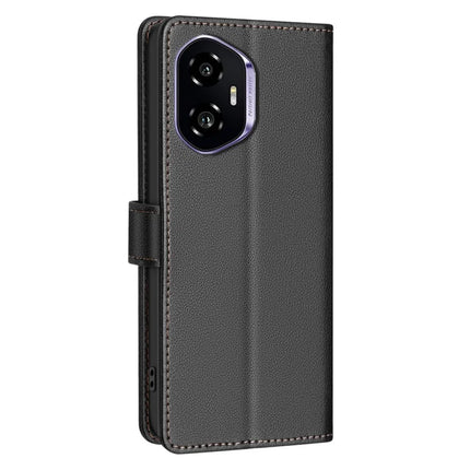 BINFEN COLOR BF32 For Honor 300 Leather Case Wallet RFID Blocking Phone Cover