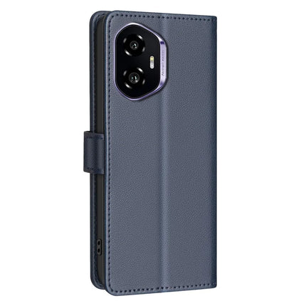 BINFEN COLOR BF32 For Honor 300 Leather Case Wallet RFID Blocking Phone Cover