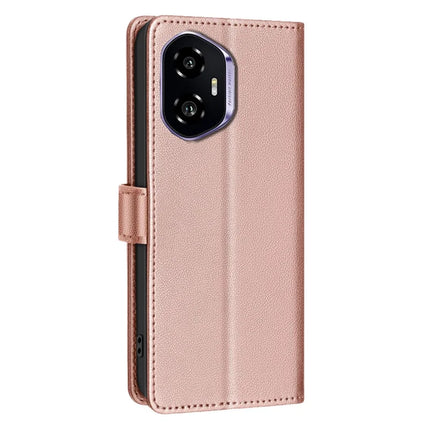 BINFEN COLOR BF32 For Honor 300 Leather Case Wallet RFID Blocking Phone Cover