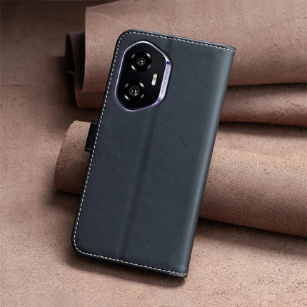 BINFEN COLOR BF17 For Honor 300 Case Wallet Folio Flip Leather Cover