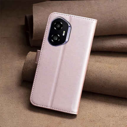 BINFEN COLOR BF17 For Honor 300 Case Wallet Folio Flip Leather Cover
