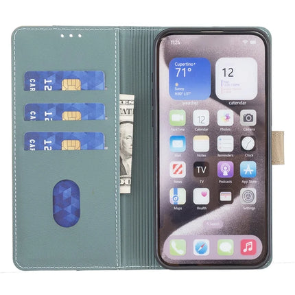 BINFEN COLOR BF33 for Honor 300 Pro / 300 Ultra Leather Case Splicing Color RFID Blocking