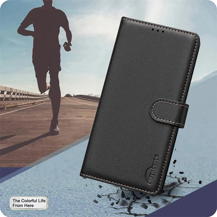 BINFEN COLOR BF32 For Honor 300 Pro / 300 Ultra Leather Case Wallet RFID Blocking Phone Cover