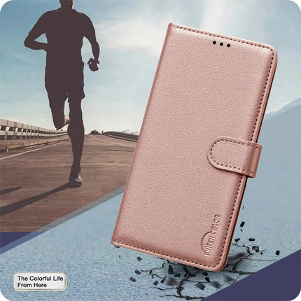 BINFEN COLOR BF32 For Honor 300 Pro / 300 Ultra Leather Case Wallet RFID Blocking Phone Cover