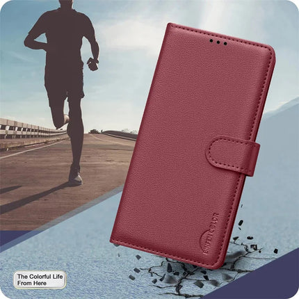 BINFEN COLOR BF32 For Honor 300 Pro / 300 Ultra Leather Case Wallet RFID Blocking Phone Cover