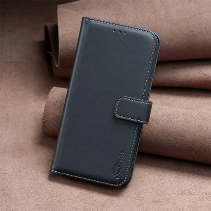 BINFEN COLOR BF17 For Honor 300 Pro / 300 Ultra Case Wallet Folio Flip Leather Cover