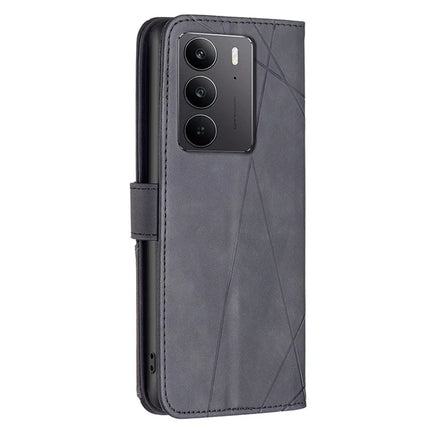 BINFEN COLOR BF05 For Realme C75 Case Leather Phone Cover Wallet Stand